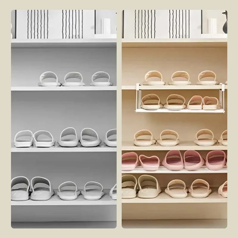 Multifunctional Clip-on Shoe Rack