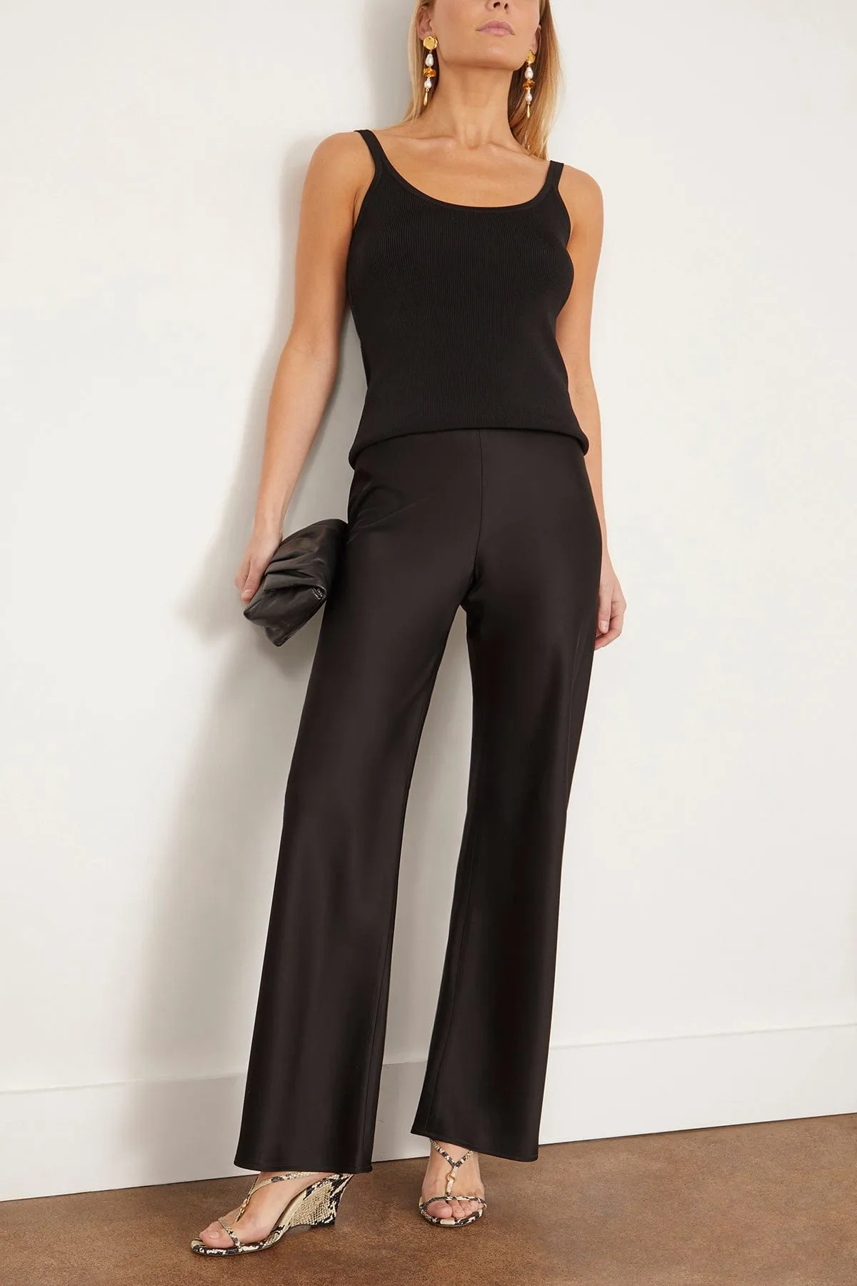 Myrna Pant in Black