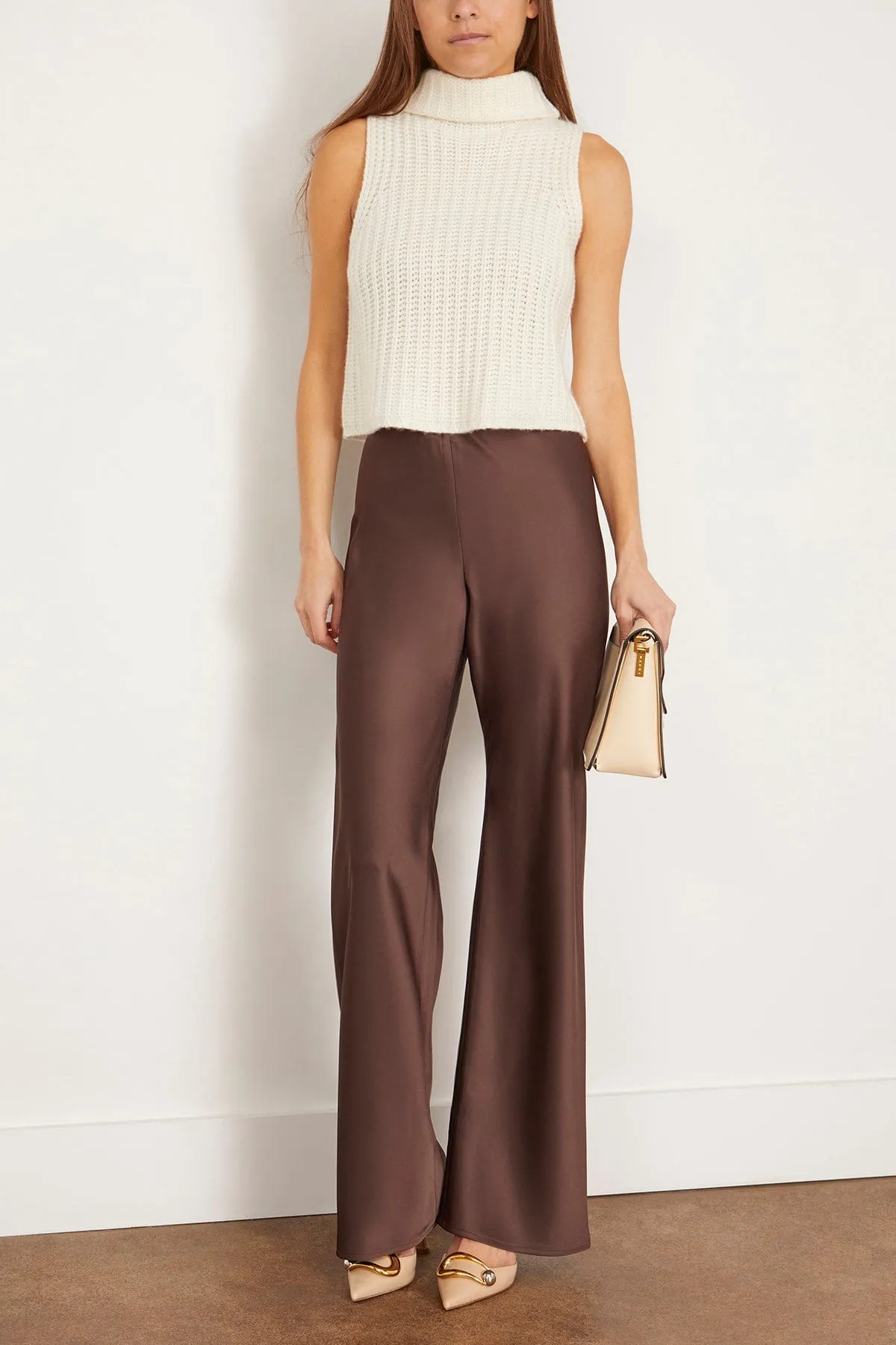 Myrna Pant in Chocolate
