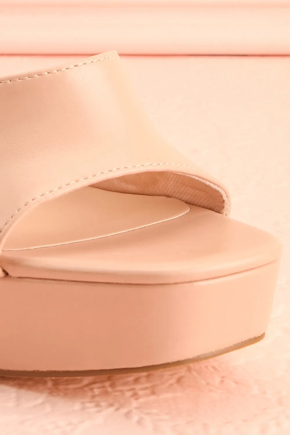 Nerthus Beige | High Heel Sandals