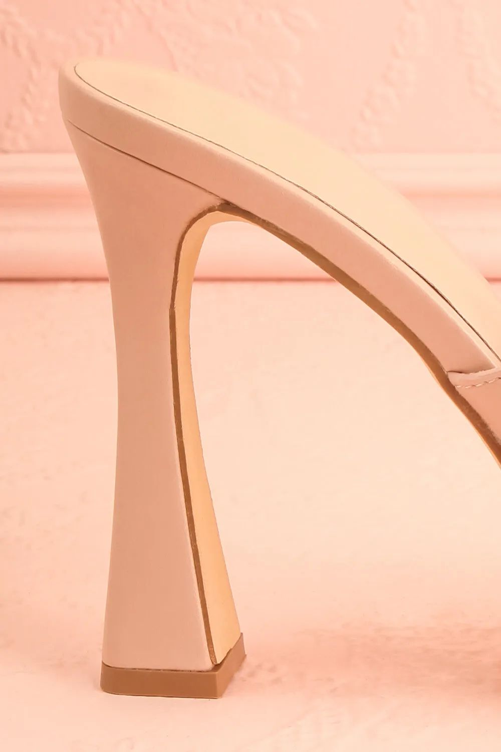 Nerthus Beige | High Heel Sandals