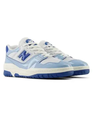 New Balance 550 Sneakers - Patent Leather Pack Chrome Blue