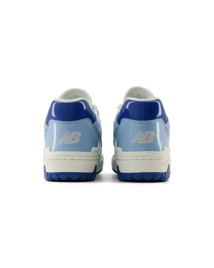 New Balance 550 Sneakers - Patent Leather Pack Chrome Blue