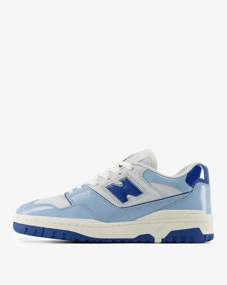 New Balance 550 Sneakers - Patent Leather Pack Chrome Blue