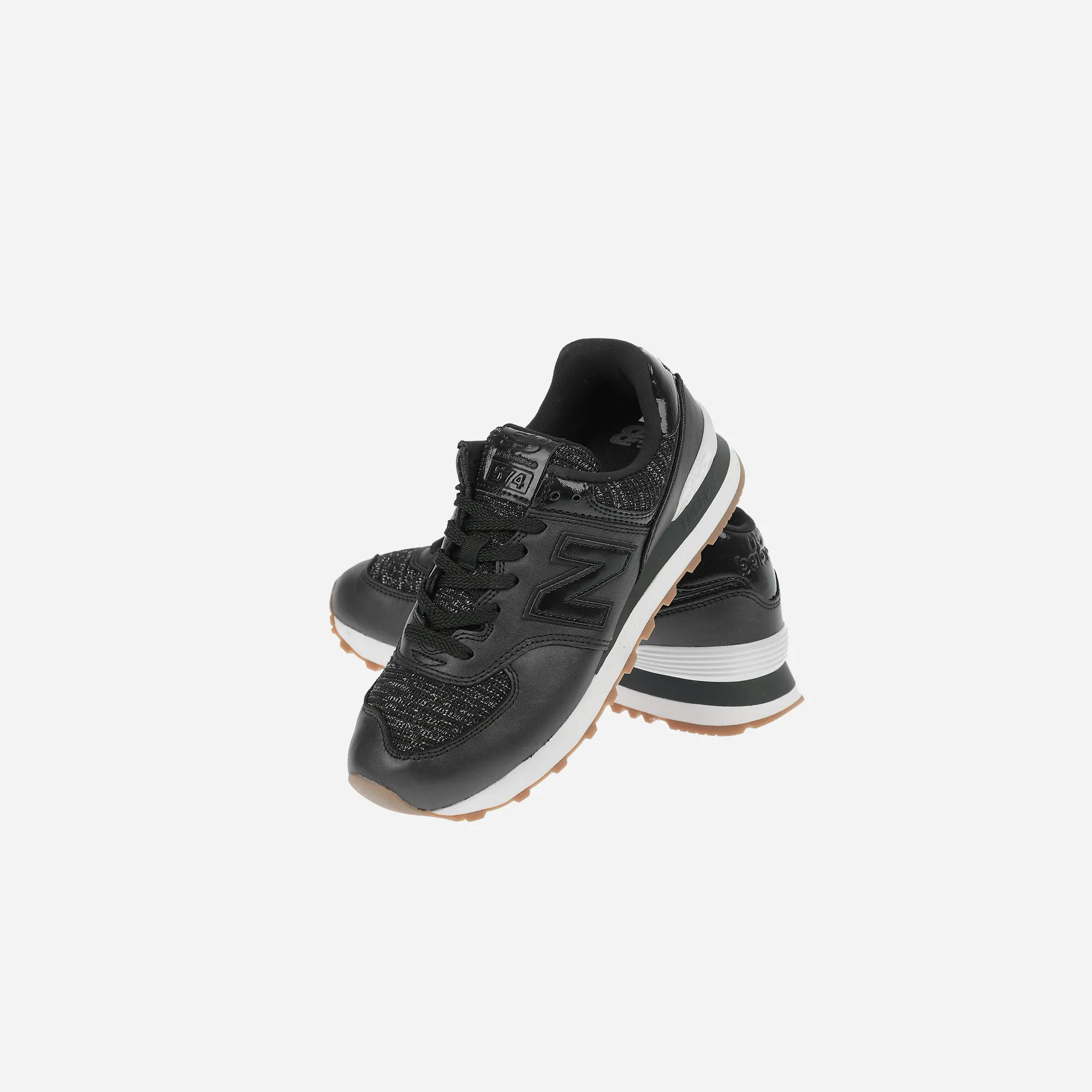 New Balance 574 Black Magnet WMNS