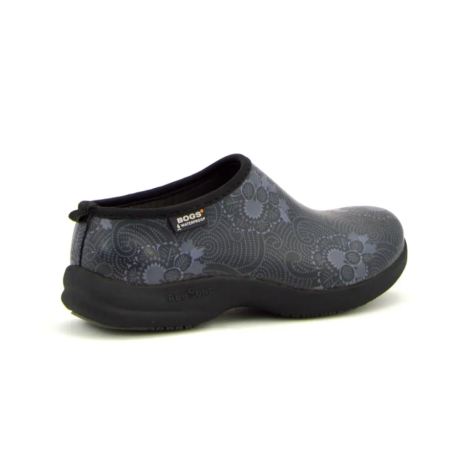 Oliver Batik Clogs Black