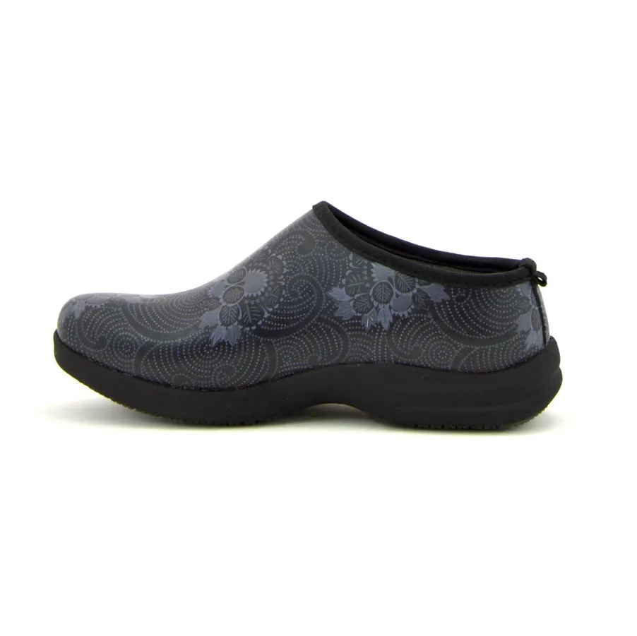 Oliver Batik Clogs Black