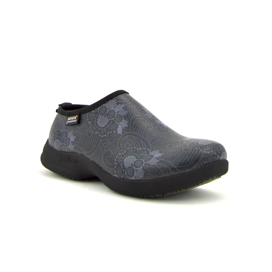 Oliver Batik Clogs Black