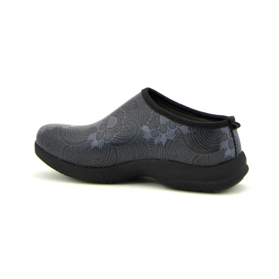 Oliver Batik Clogs Black