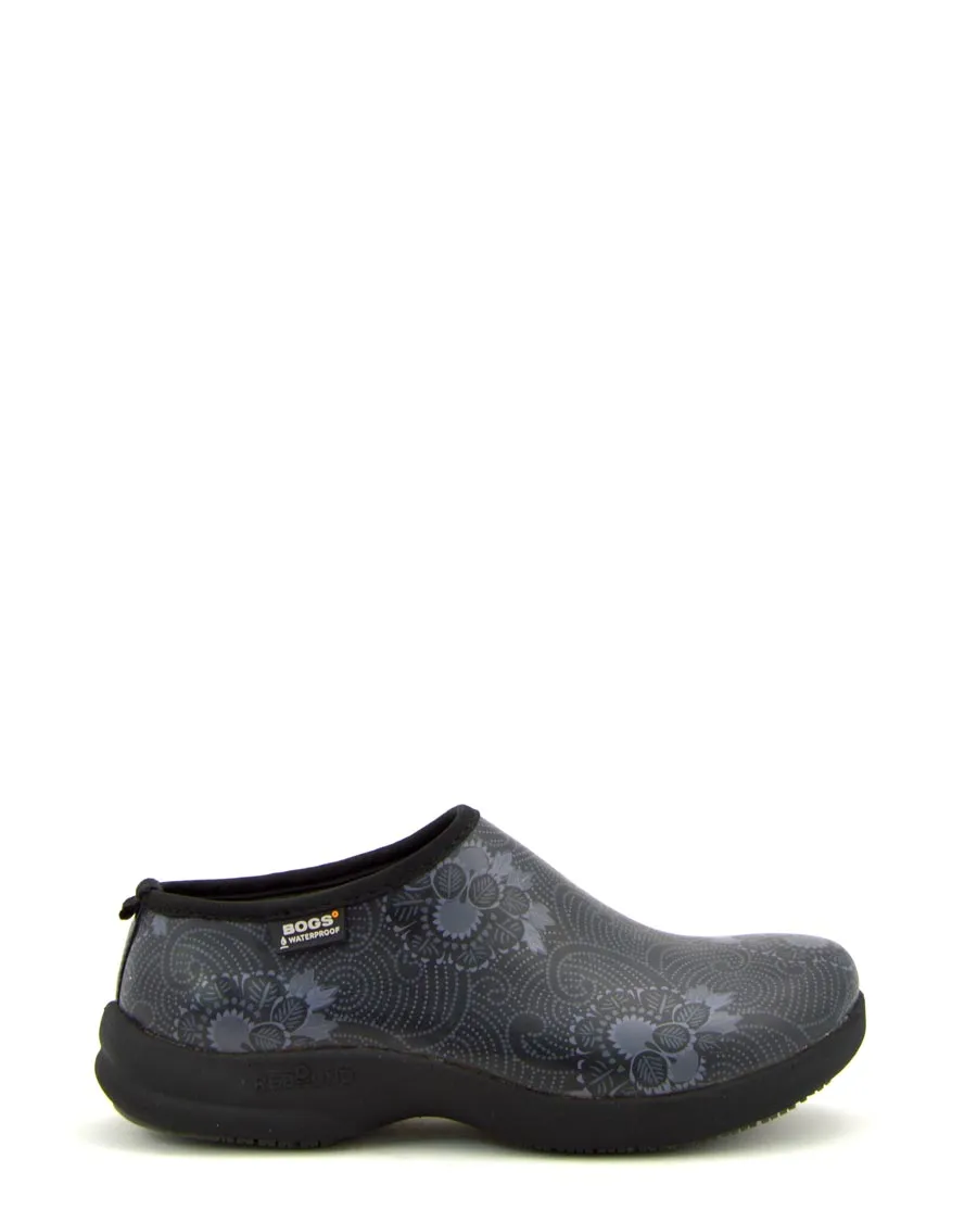 Oliver Batik Clogs Black