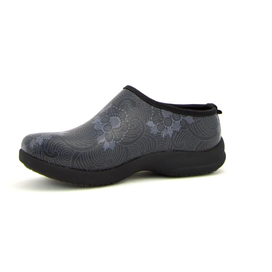 Oliver Batik Clogs Black