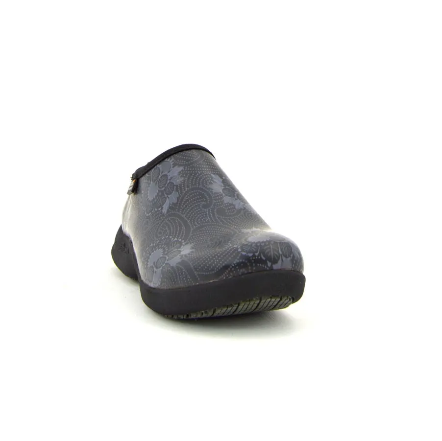 Oliver Batik Clogs Black