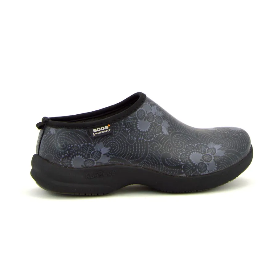 Oliver Batik Clogs Black