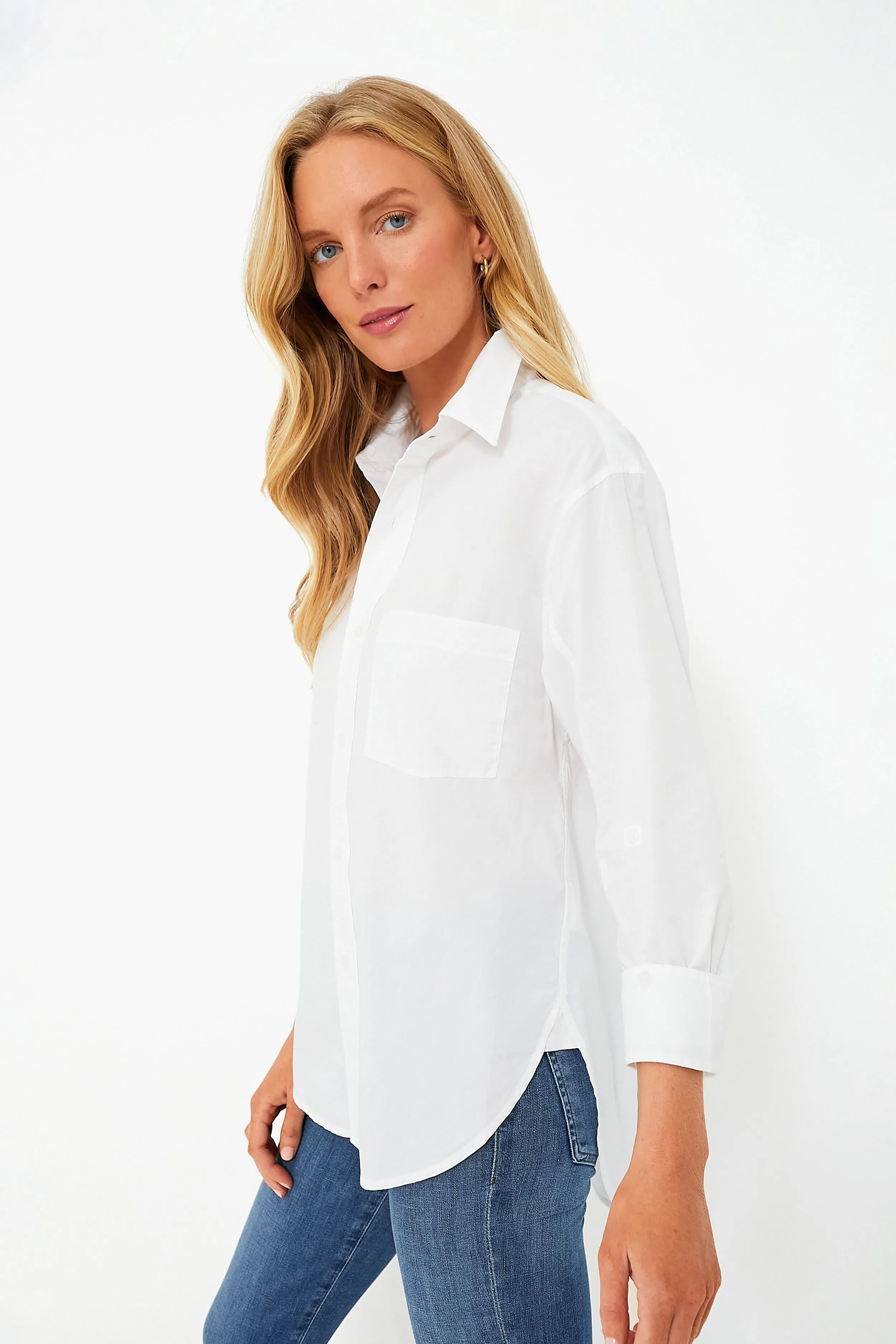 Optic White Kayla Shirt