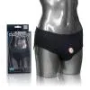 PACKER GEAR BLACK BRIEF HARNESS XS/S