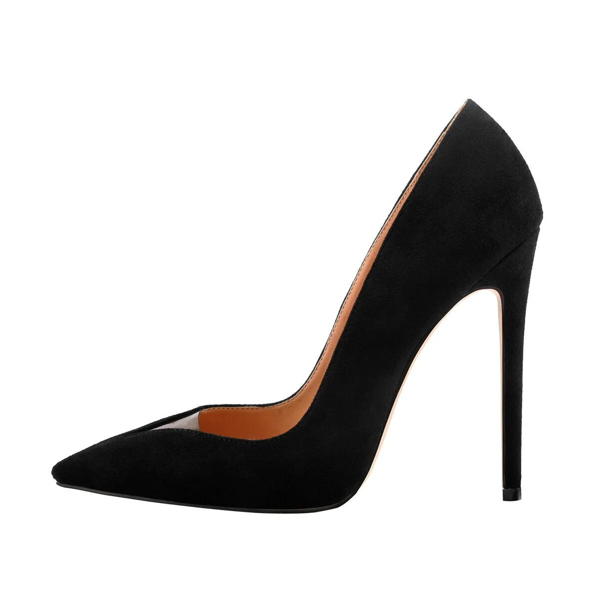 Pointed Toe Snake Slip On Pumps High Heel Shoes