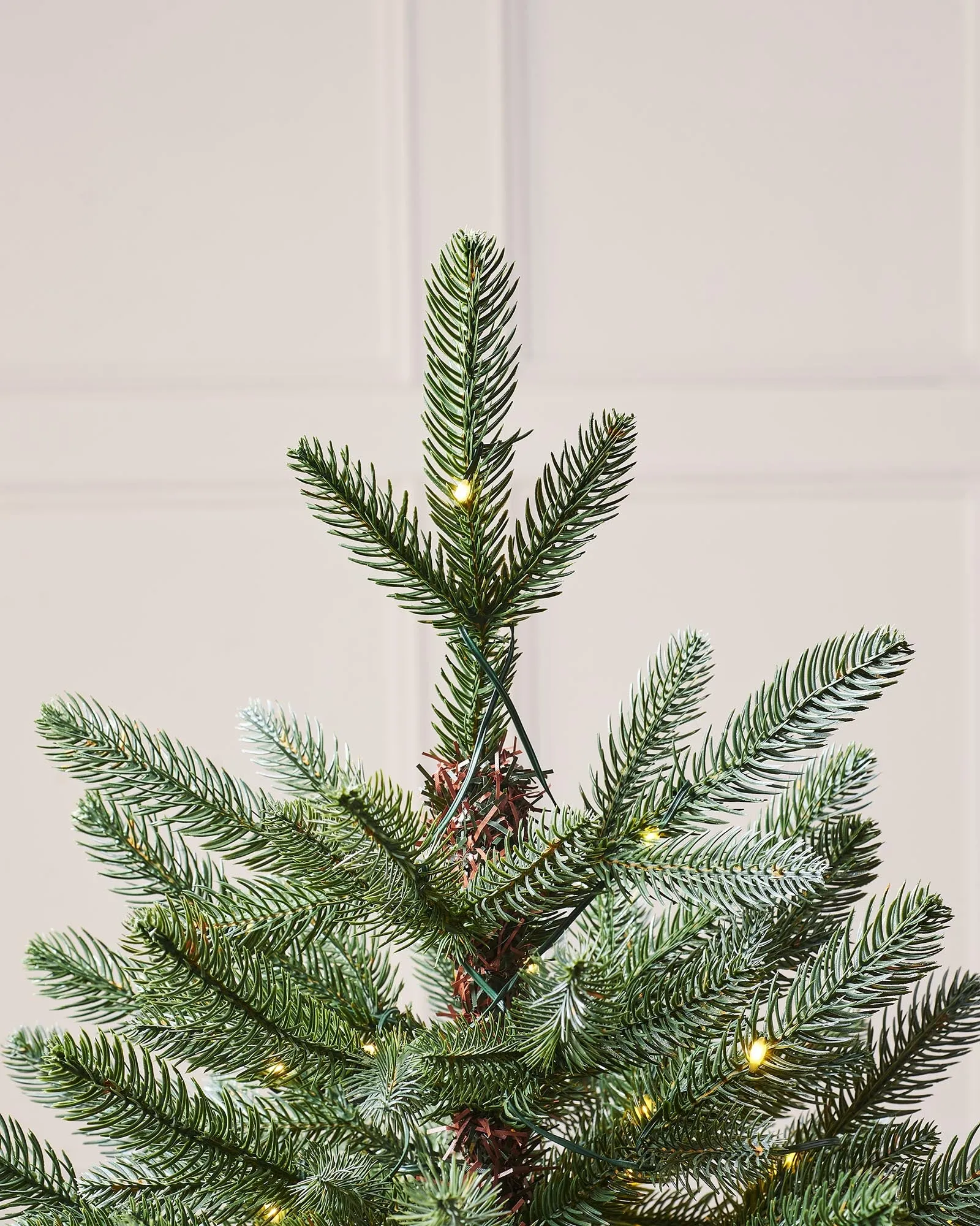 Pre-Lit Frosted Potted Christmas Tree, 3.5 ft