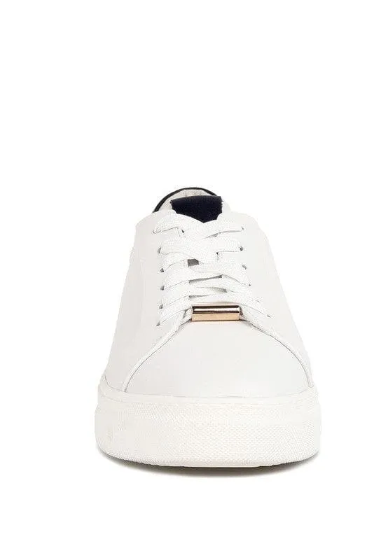 Rag Co Schick Lace Up Leather Sneakers