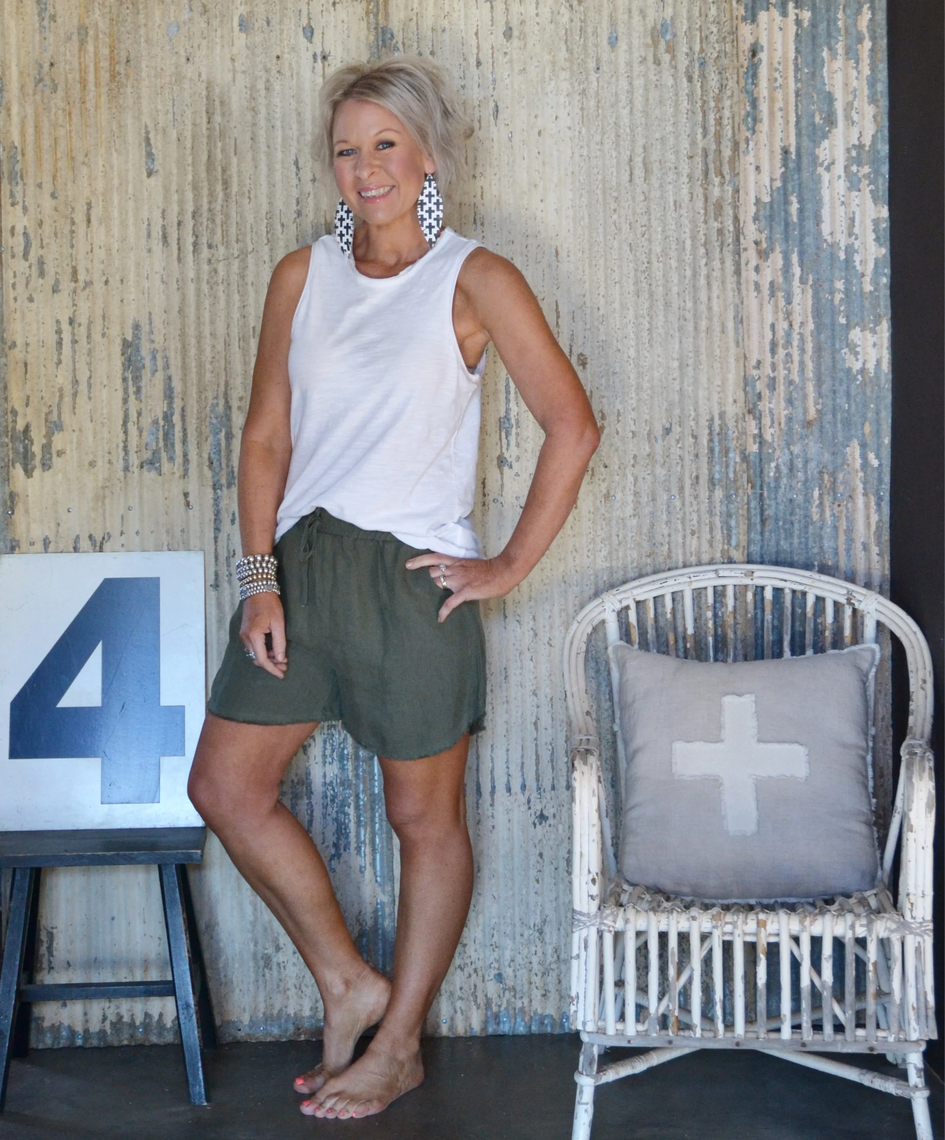 ROSEDALE TANK - WHITE