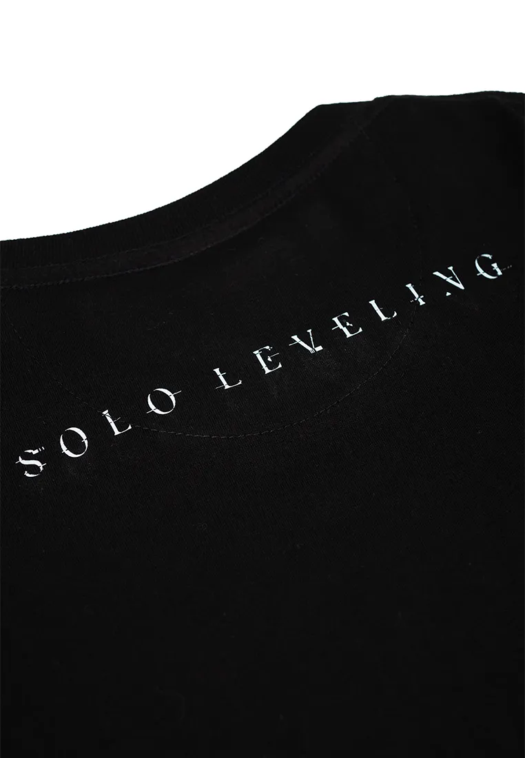 Ryusei x Solo Leveling | Tshirt Sung Jinwoo Black