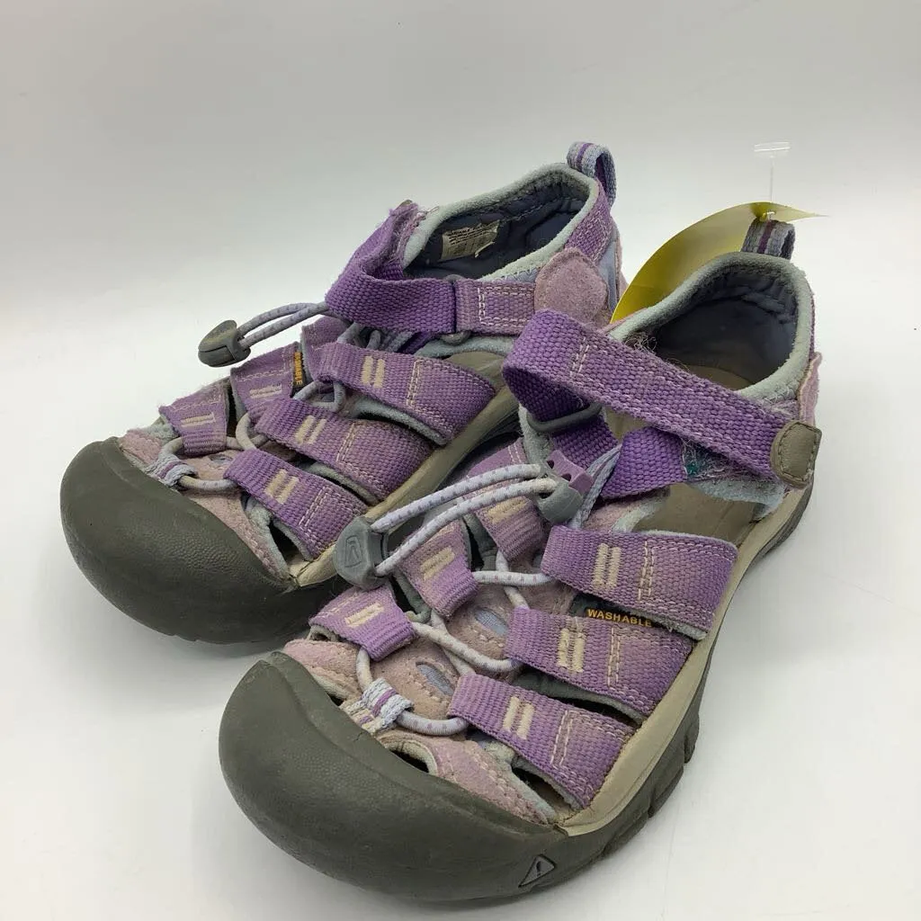 Size 13: Keen Lavender/Lilac Toggle Velcro Sandals