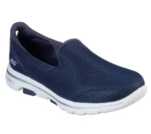 Skechers Go Walk 5 Trainers Navy White Sole