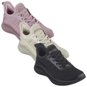 Skechers Ladies Bobs Sport Geo Slip-Ins Trainers