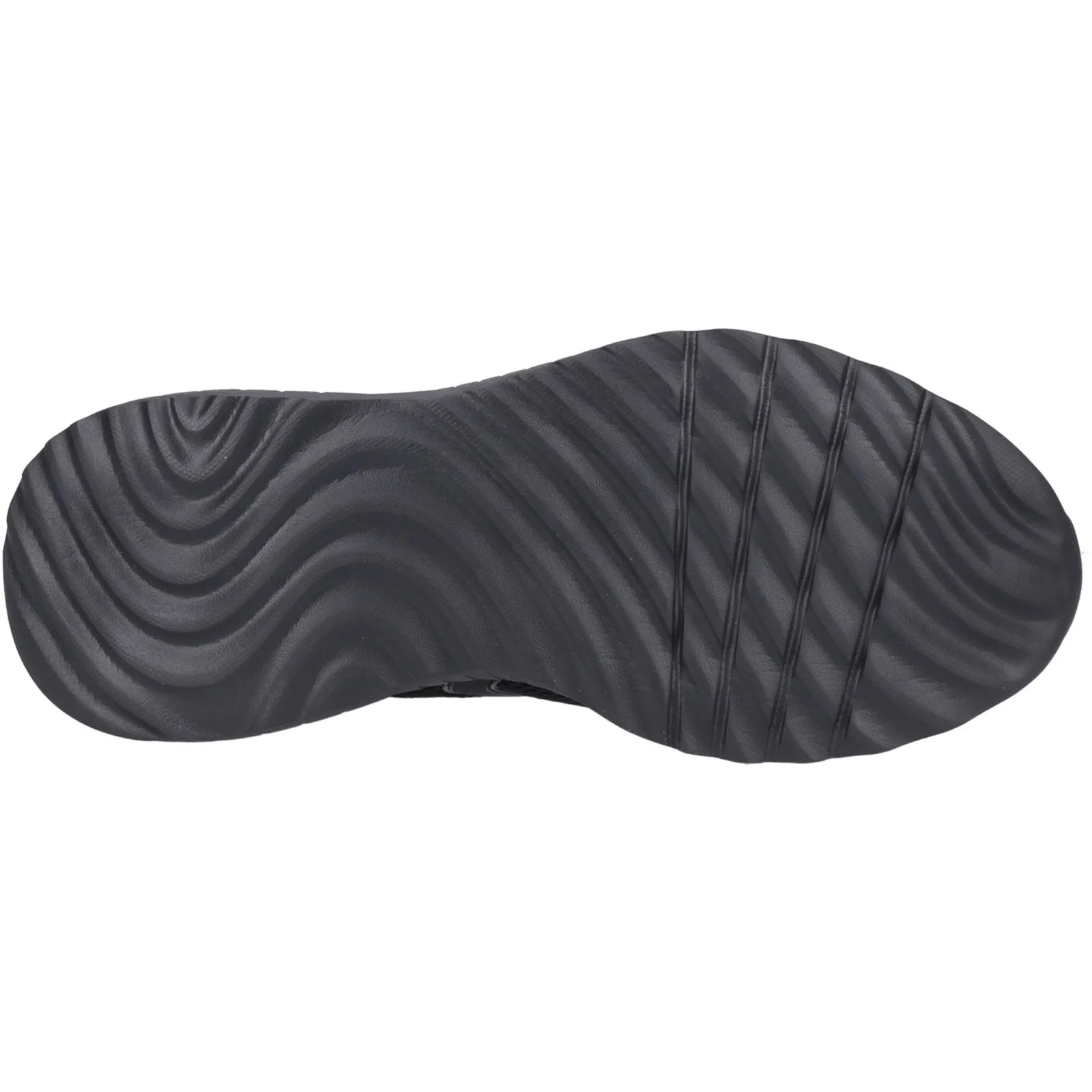 Skechers Mens Bobs Squad Chaos Elevated Drift Trainers - Black