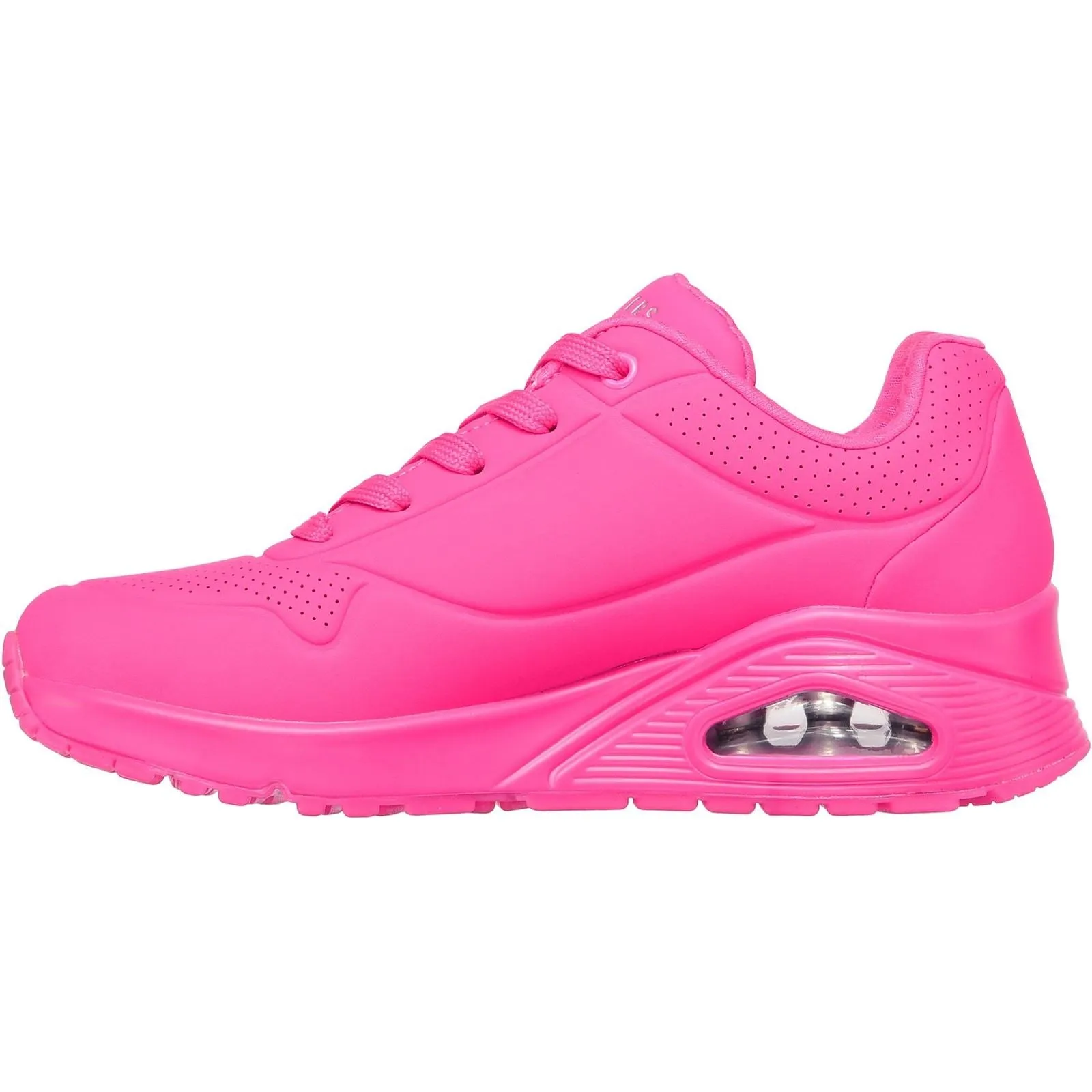 Skechers Women Trainers - Uno - Night Shades in Hot Pink, 3-8 - GAR73667