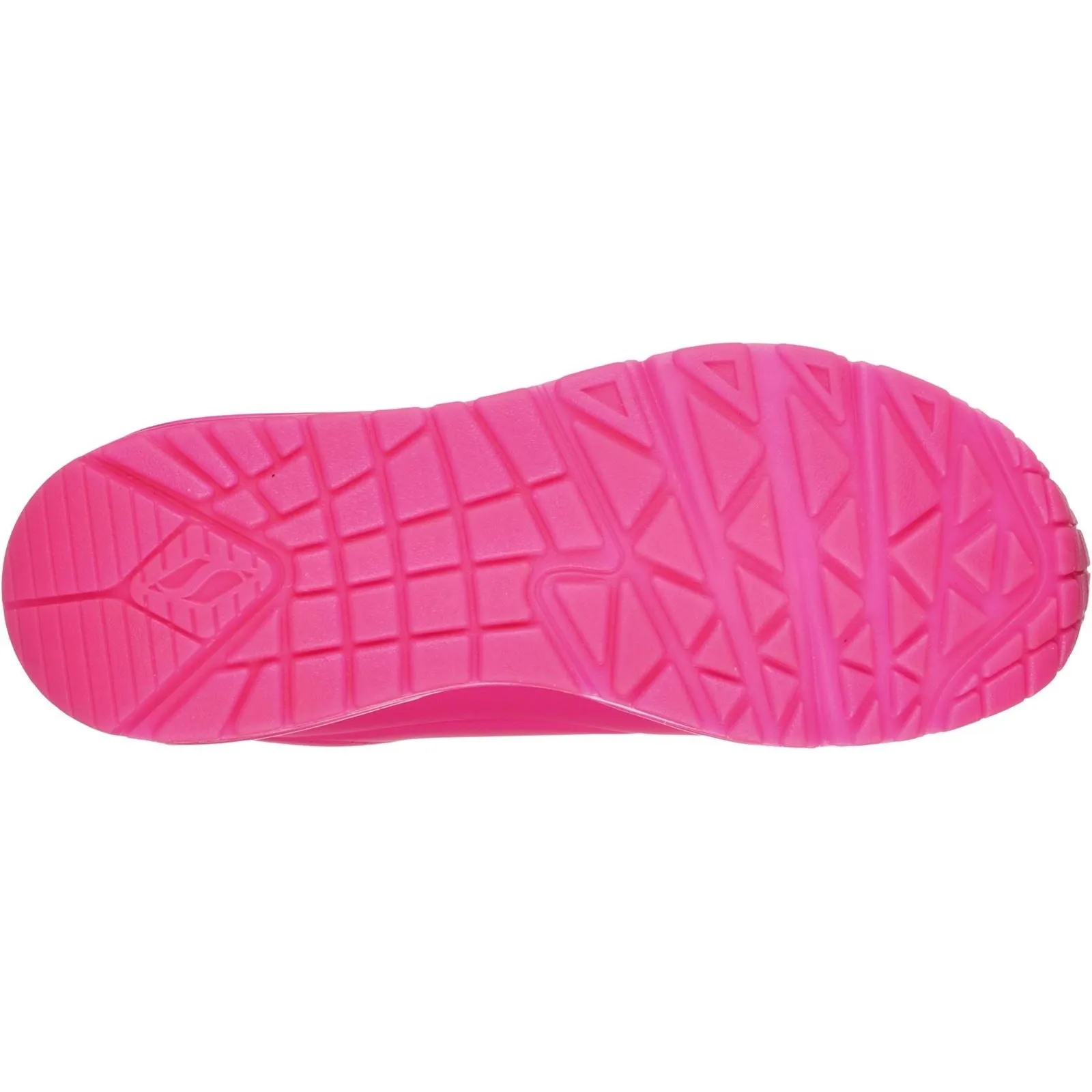 Skechers Women Trainers - Uno - Night Shades in Hot Pink, 3-8 - GAR73667