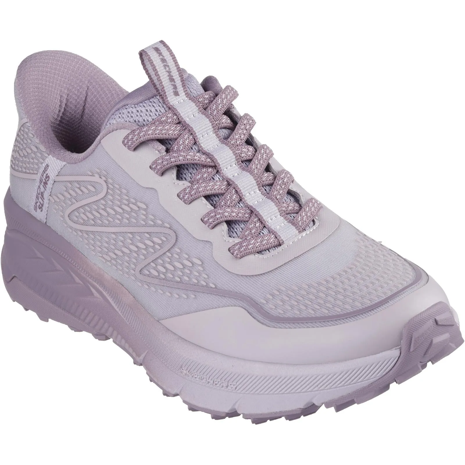 Skechers Womens Switch Back Slip-Ins Memory Foam Trainers
