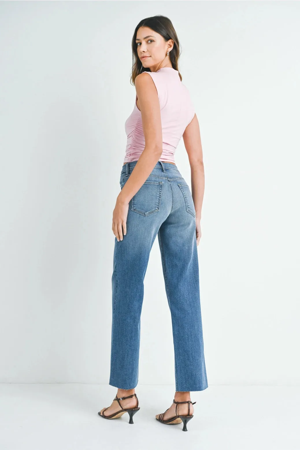 Slim Palazzo w/ Scissor Cut Medium