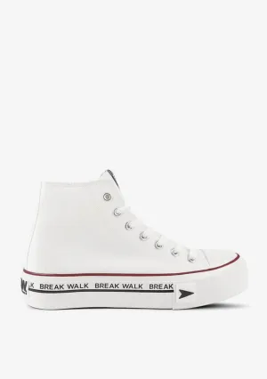 Sneakers Bay High Top Platform White