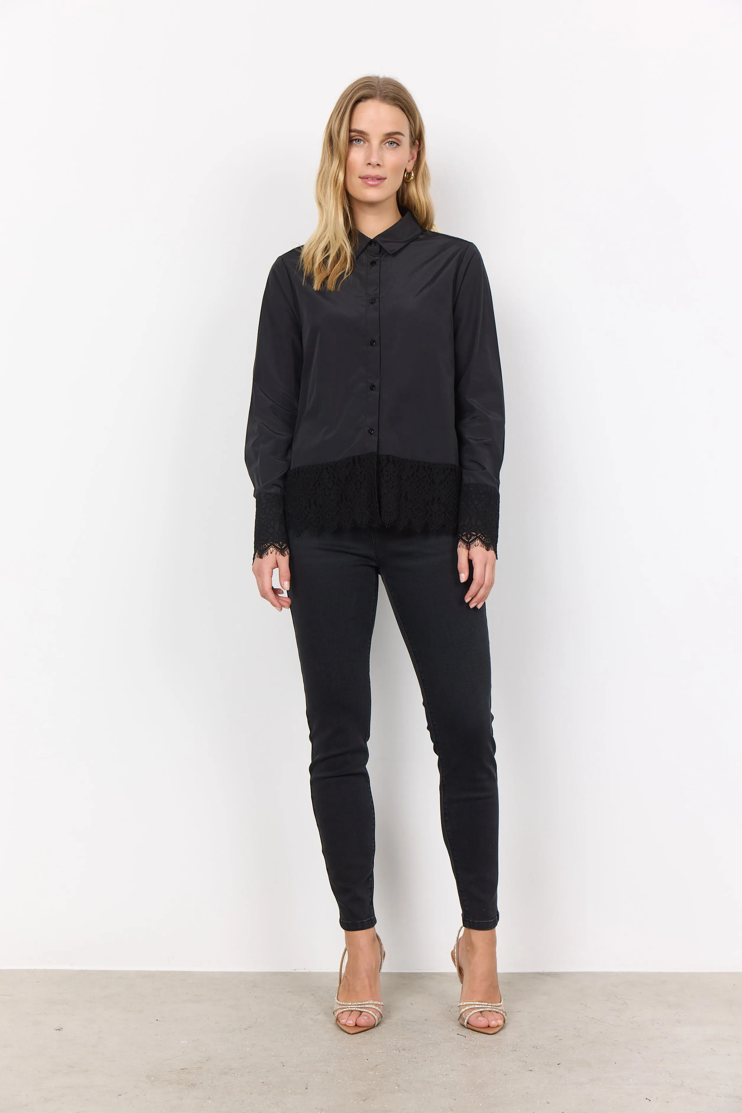 Soya Concept Netti 87 Shirt Black