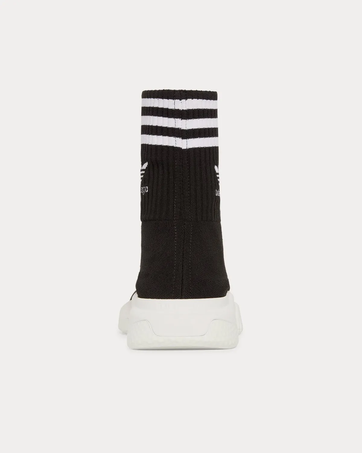 Speed Knit Black High Top Sneakers