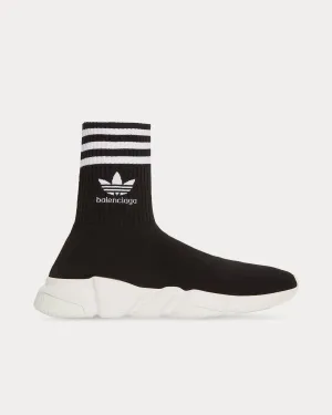 Speed Knit Black High Top Sneakers