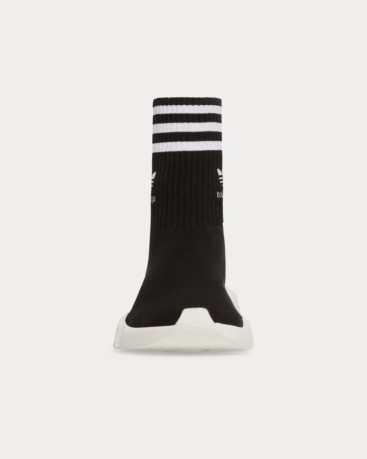 Speed Knit Black High Top Sneakers