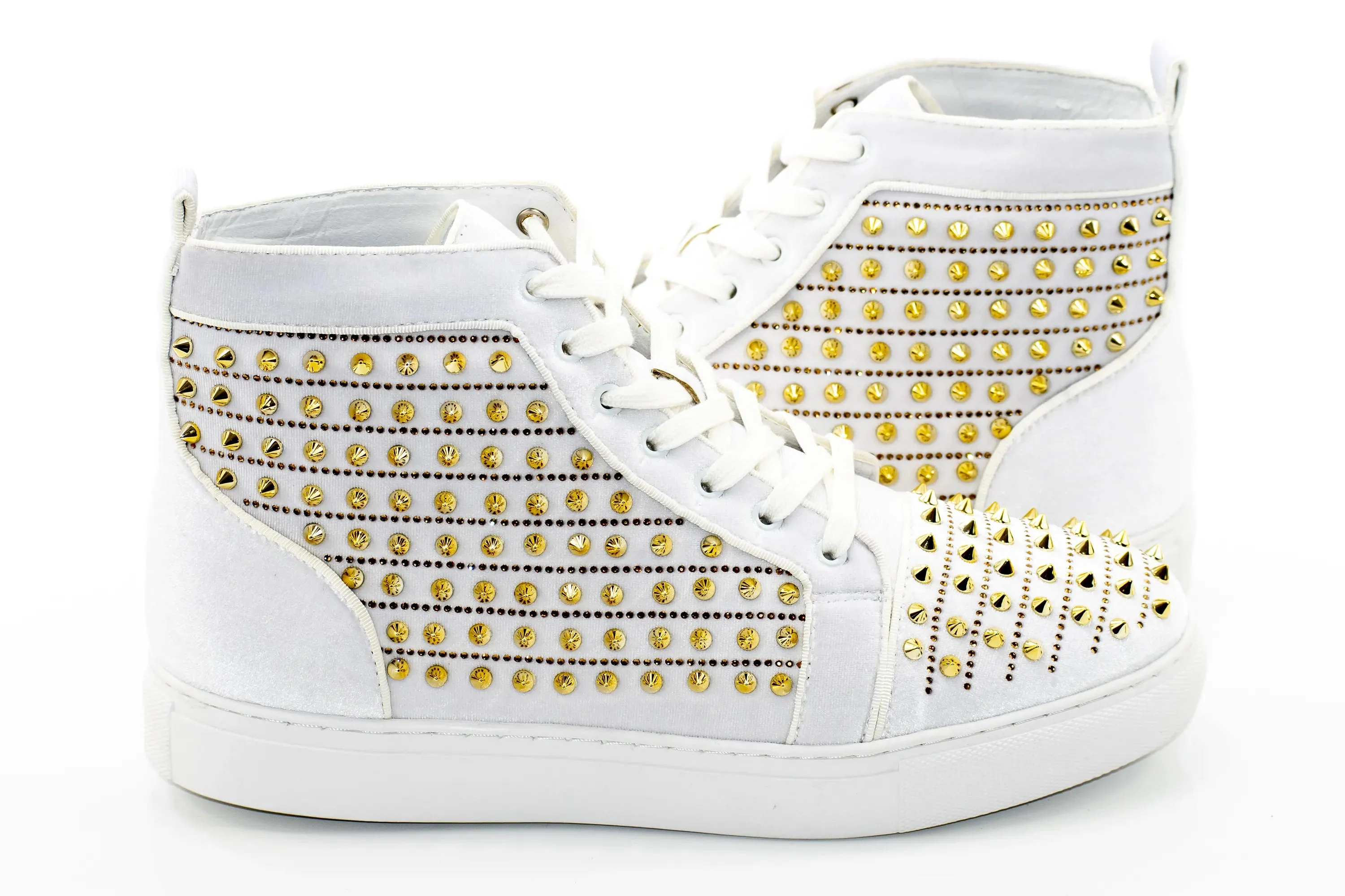 Spiked Designer High-Tops