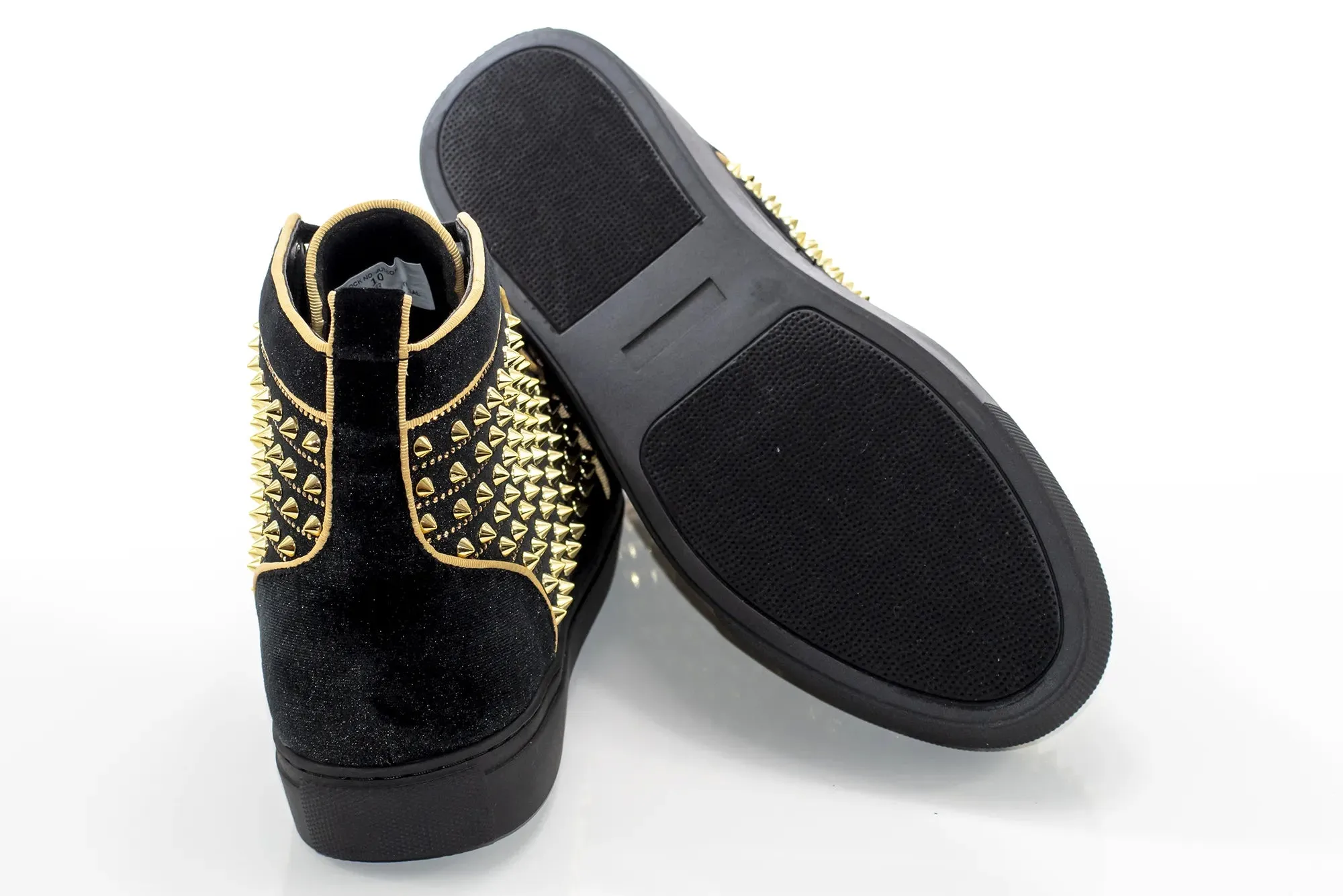 Spiked Designer High-Tops