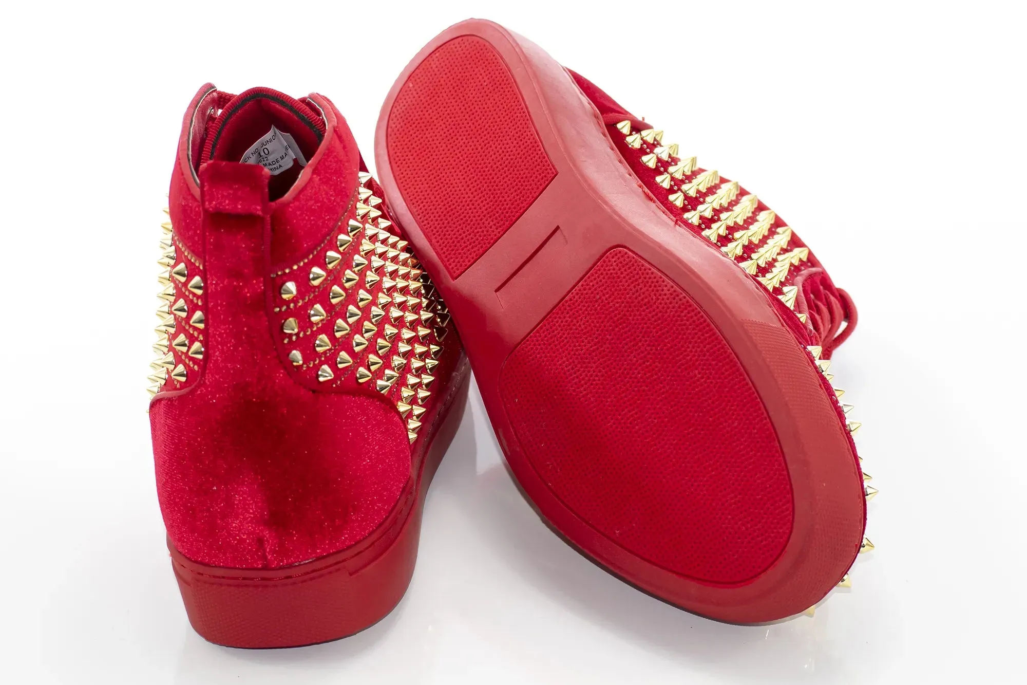 Spiked Designer High-Tops