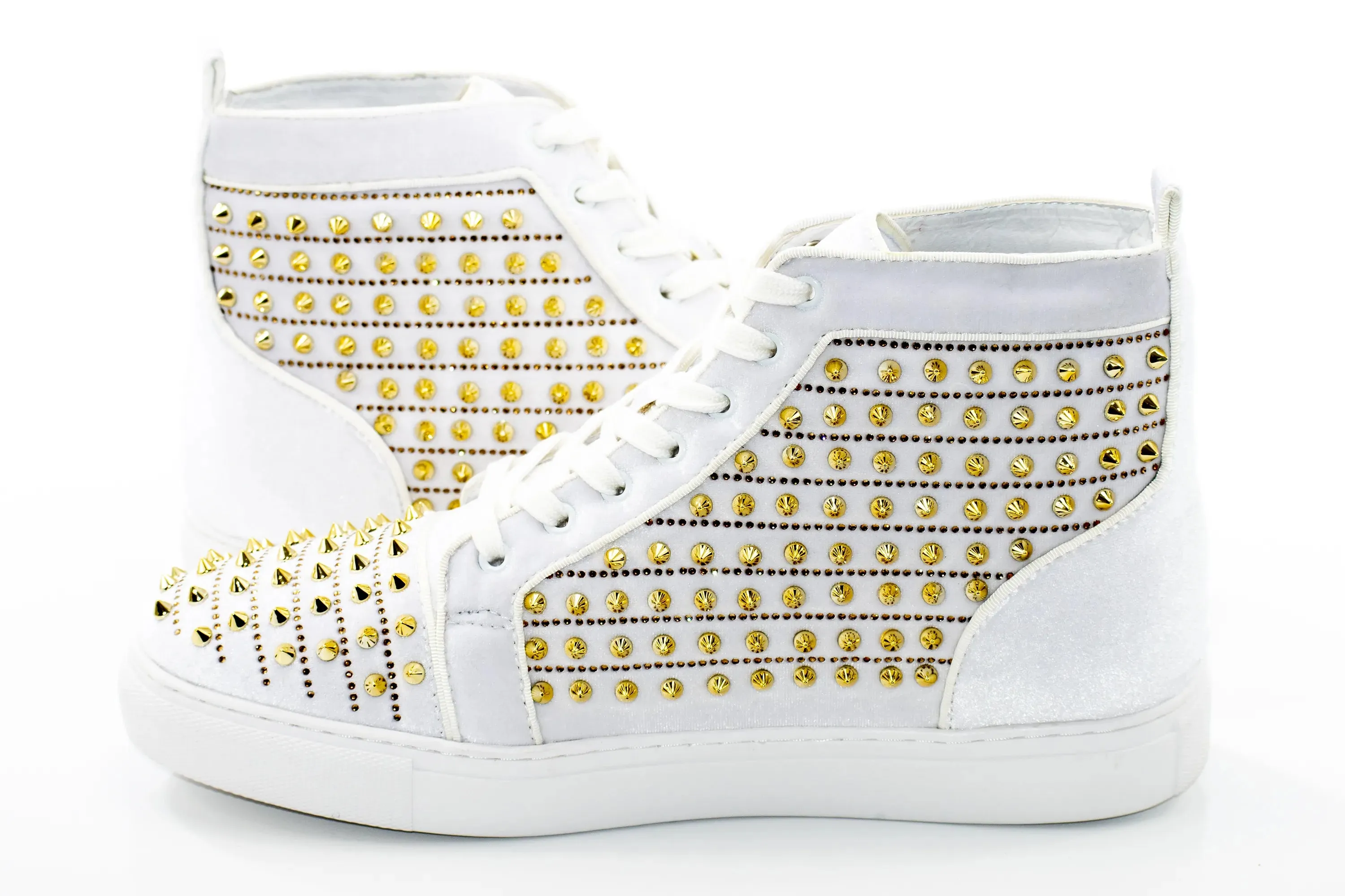 Spiked Designer High-Tops