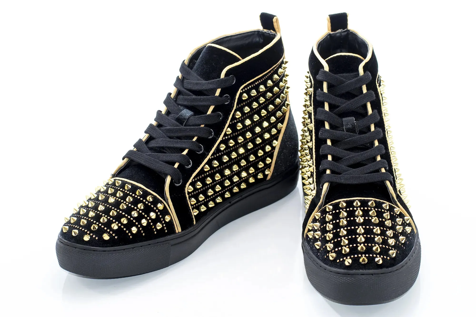 Spiked Designer High-Tops