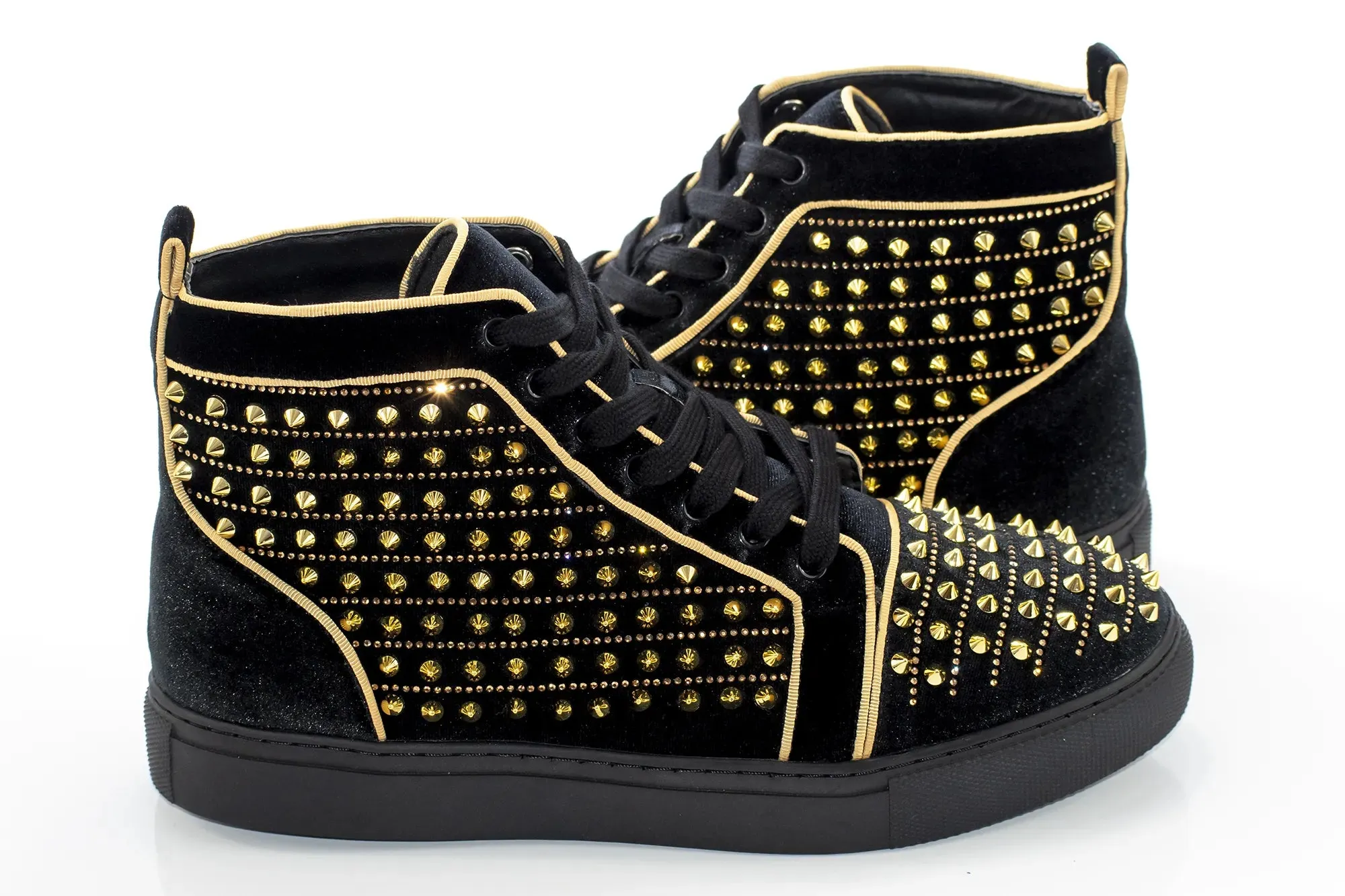 Spiked Designer High-Tops