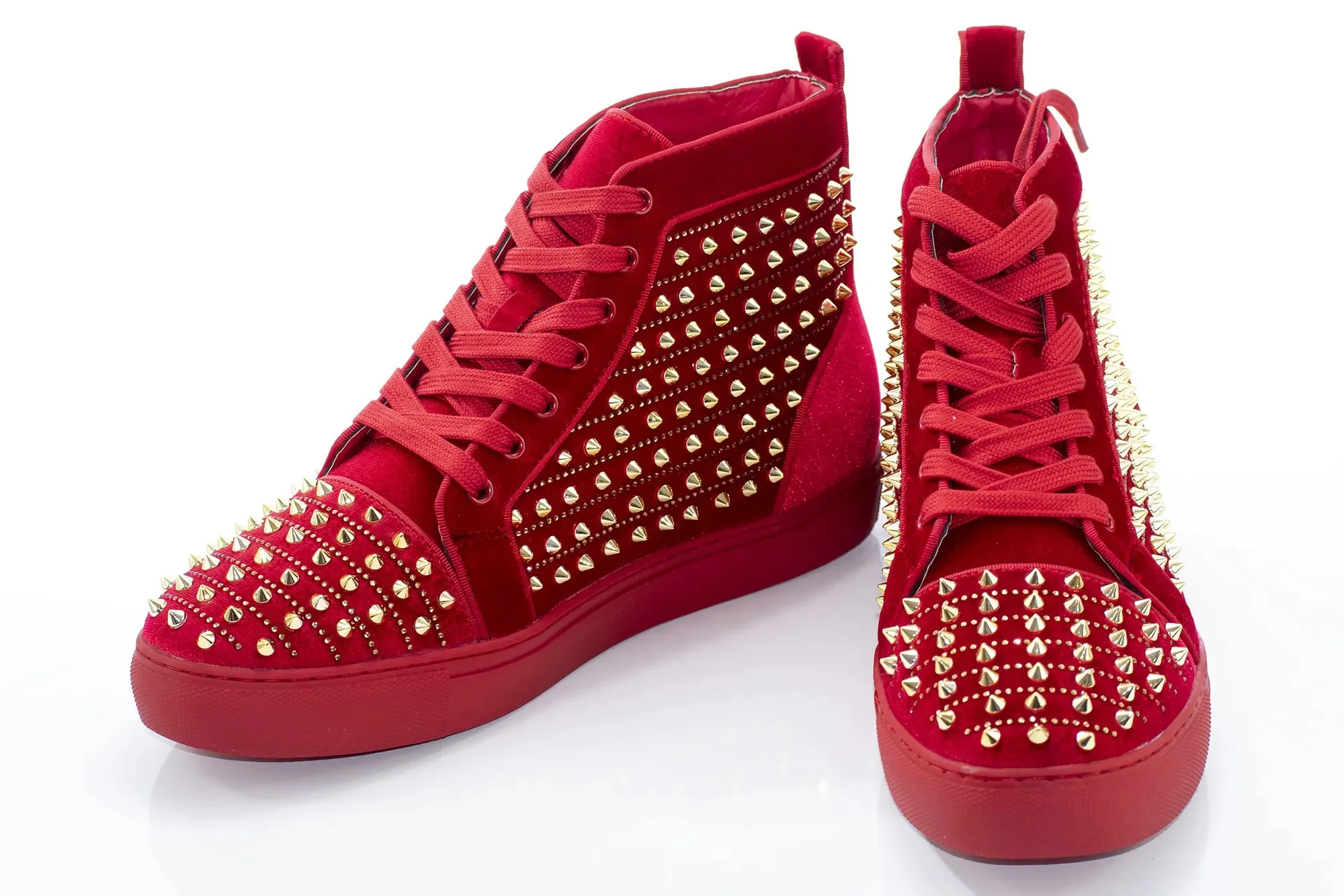 Spiked Designer High-Tops