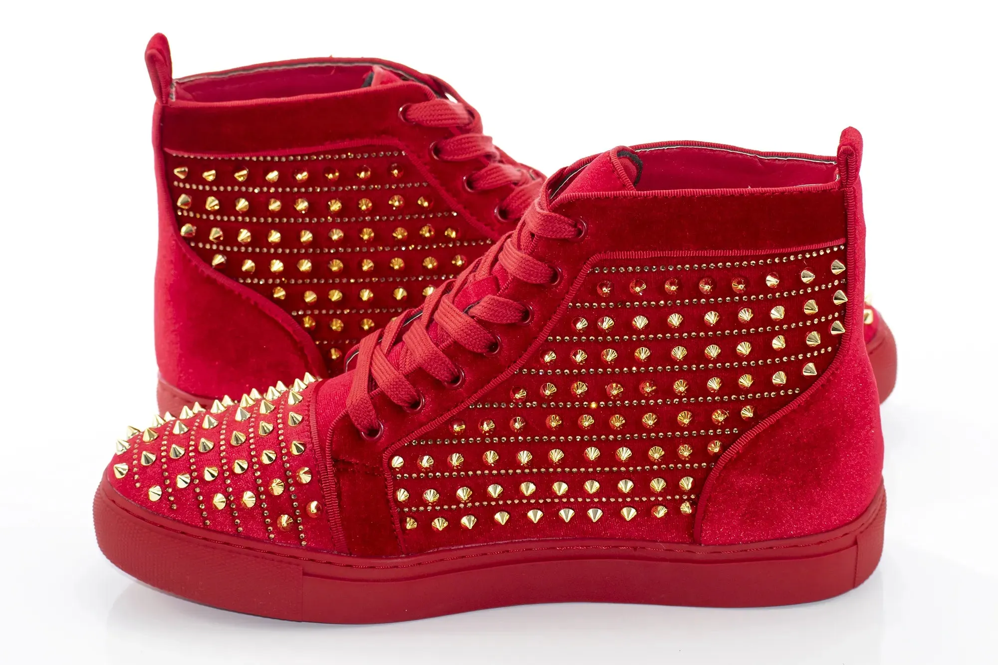 Spiked Designer High-Tops