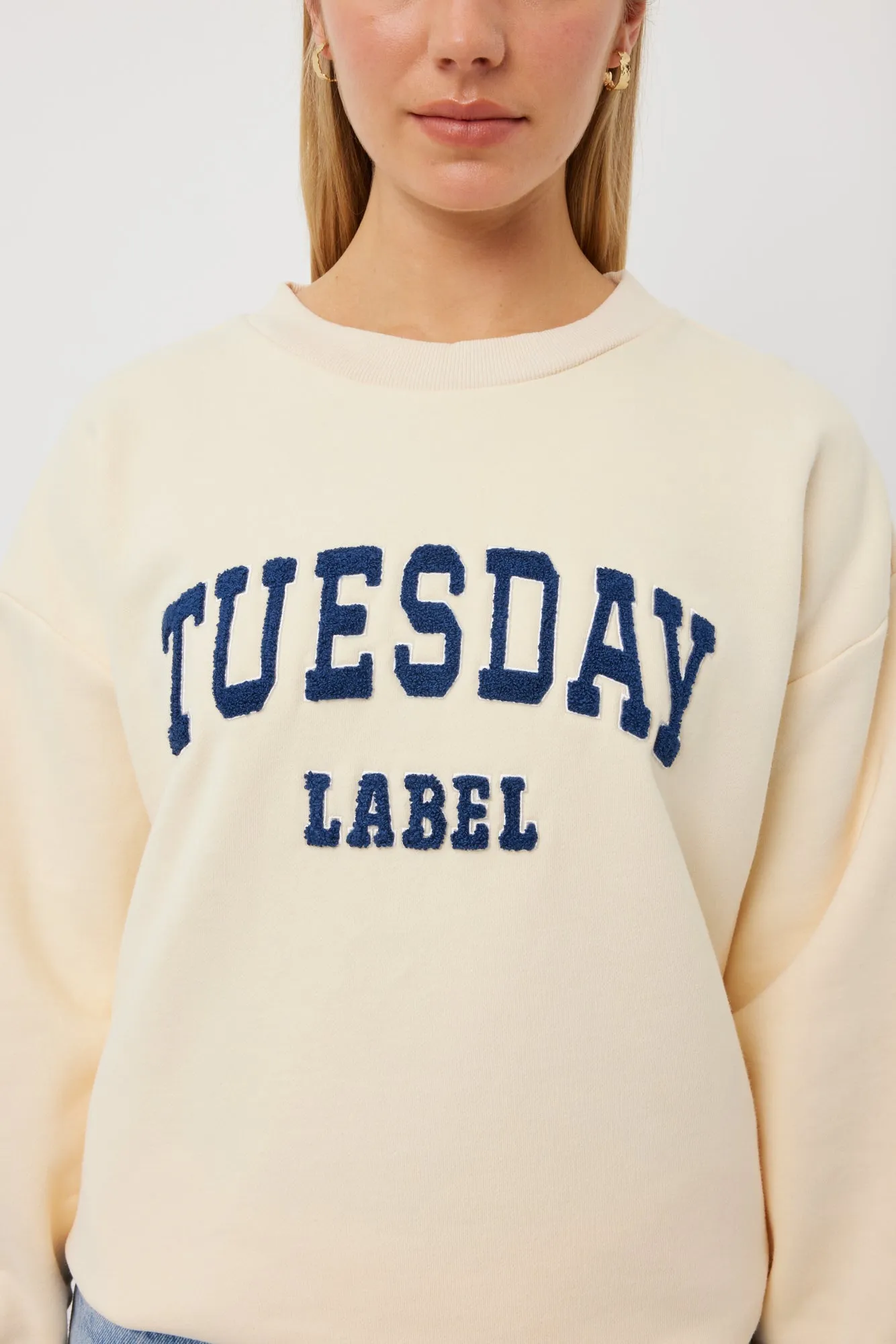 Sporty Sweatshirt | French Vanilla