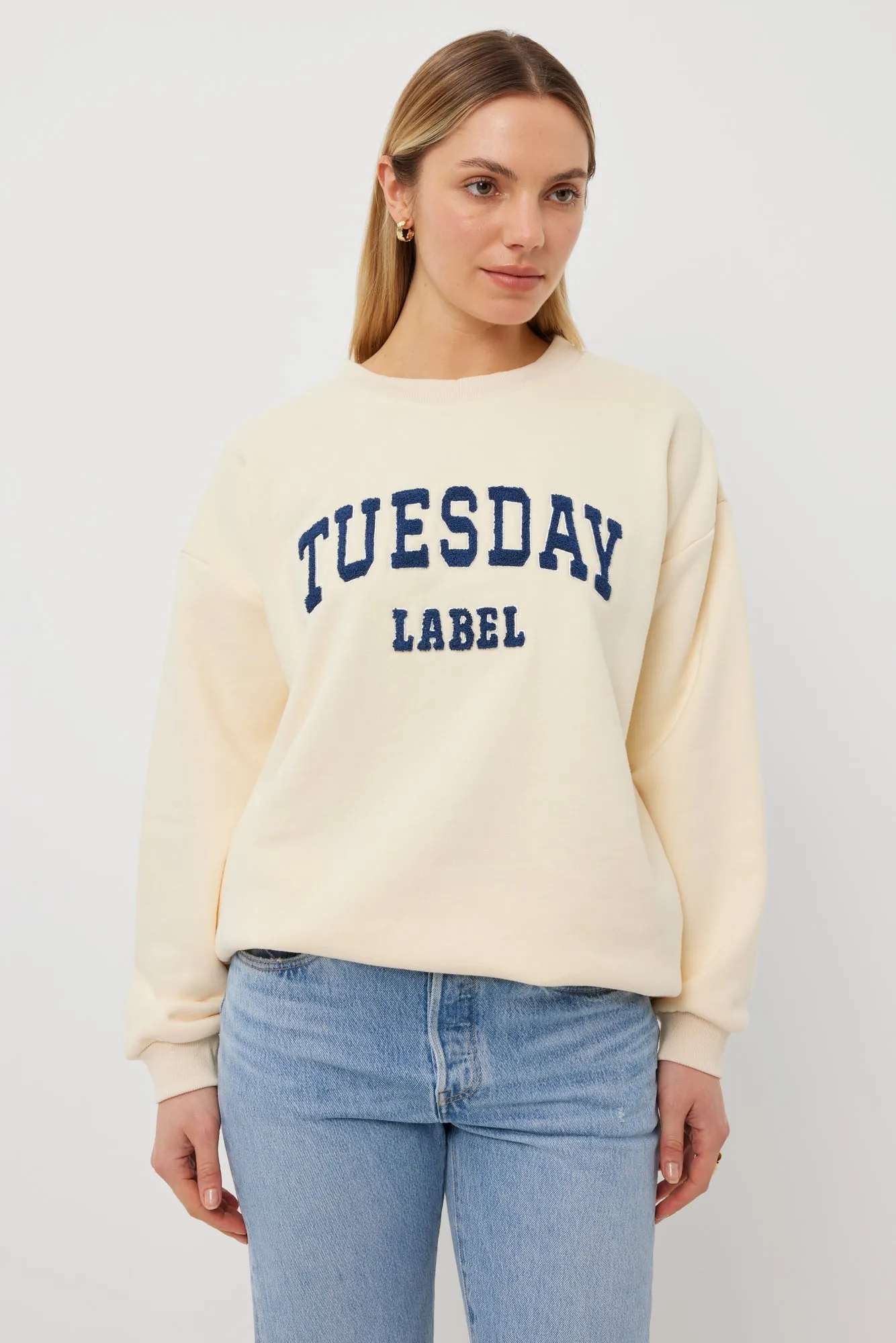Sporty Sweatshirt | French Vanilla