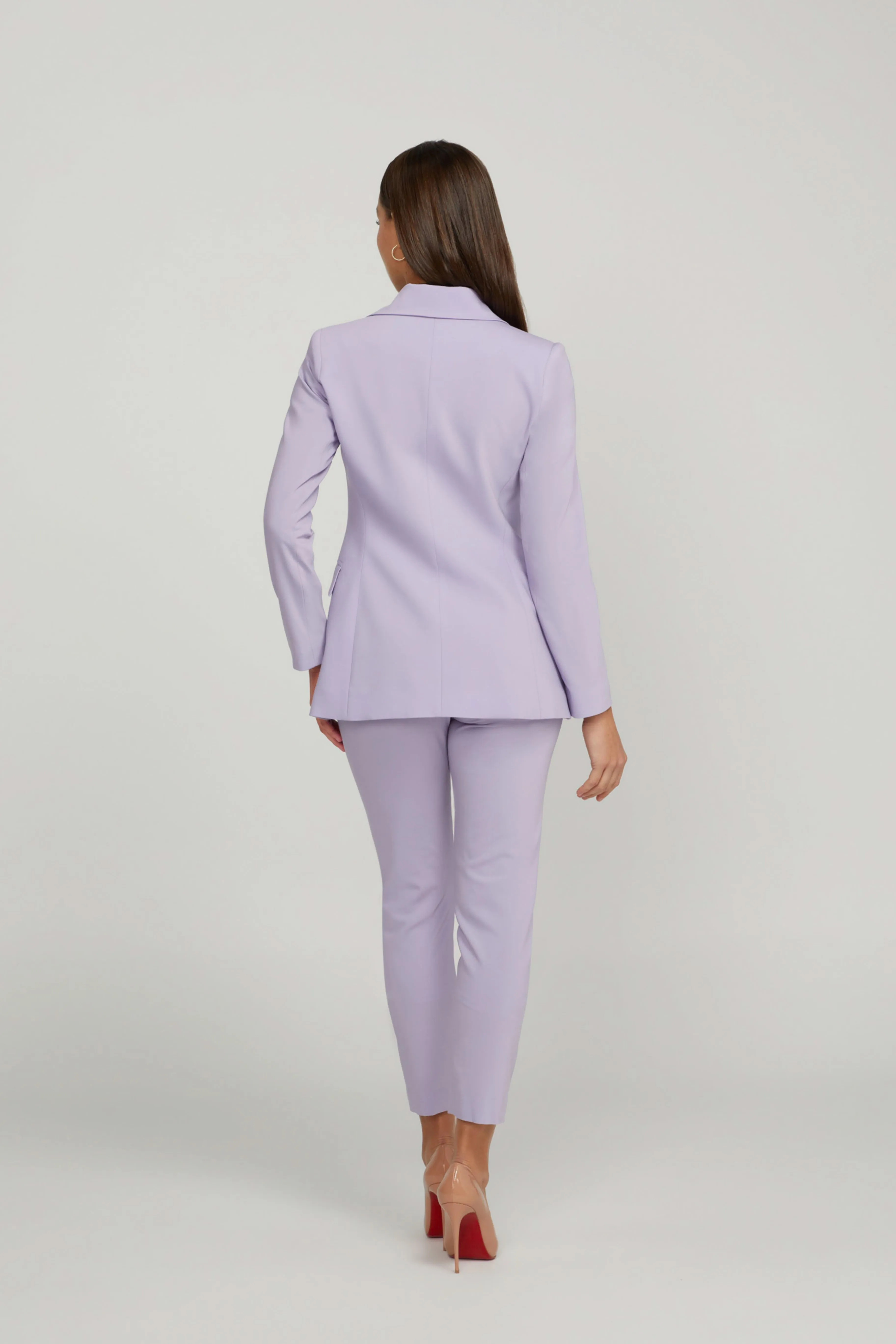 STRAIGHT TROUSER SET WISTERIA