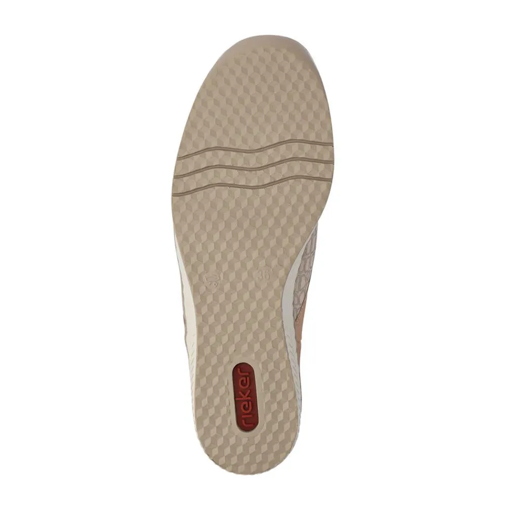 Stretchy Leather Touch-Fasten Trainers - RKR41504 / 326 820