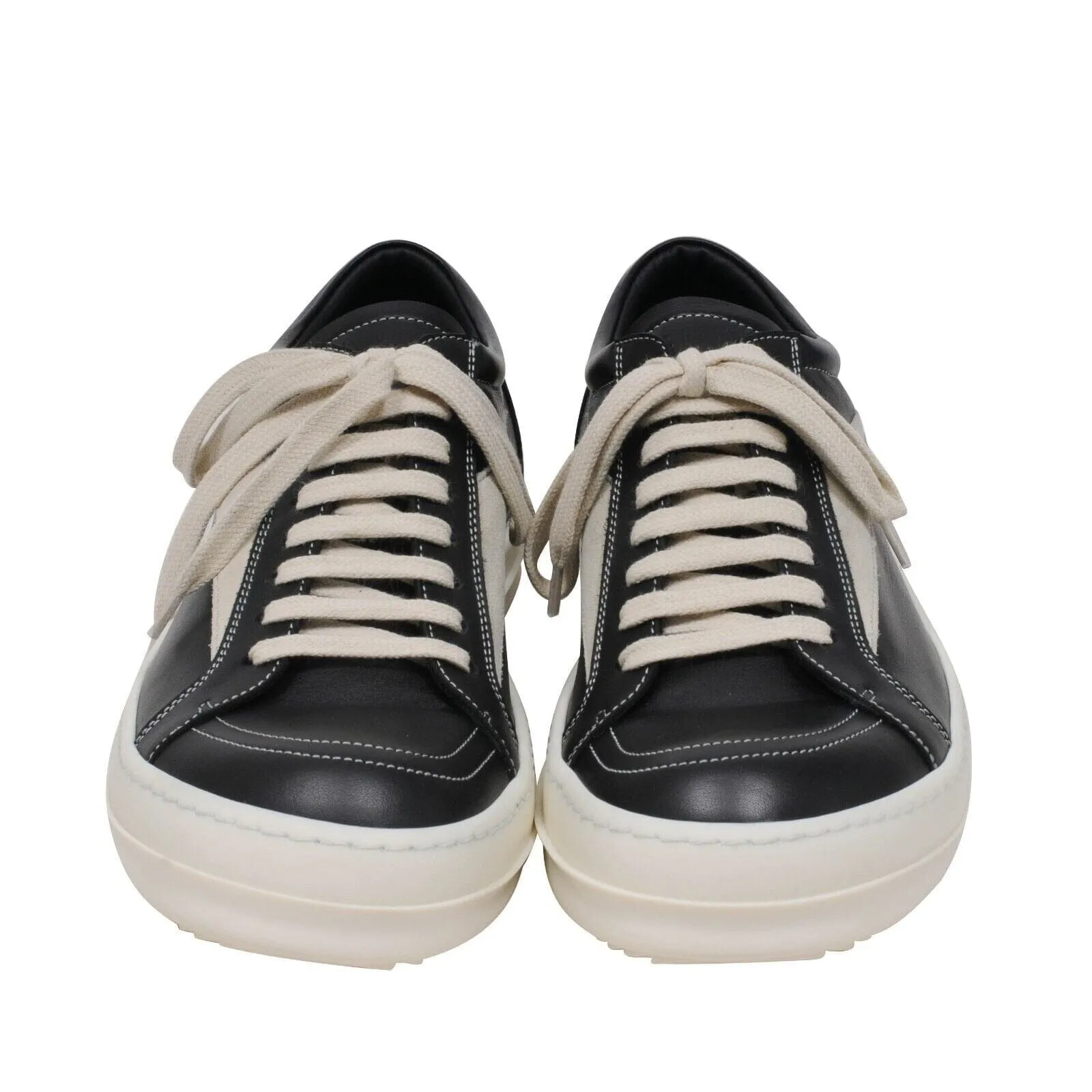 Strobe Vintage Low Top Sneakers Black White Mainline